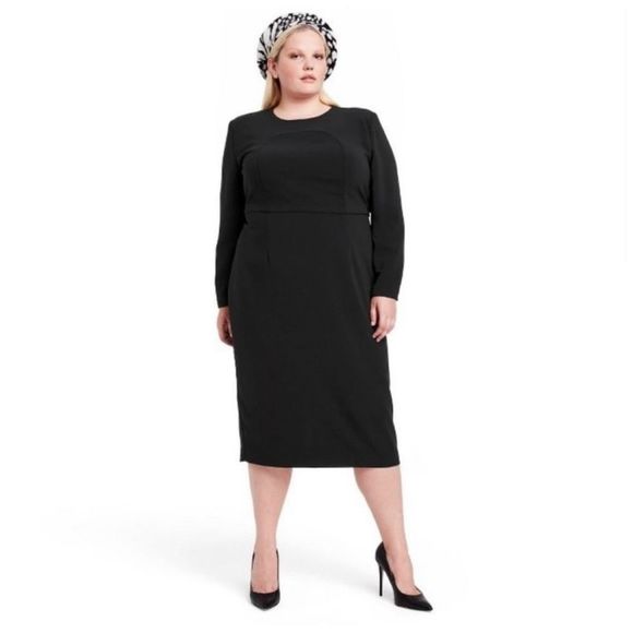 Sergio Hudson for Target Strong Shoulder
Midi Dress L - Picture 1 of 6